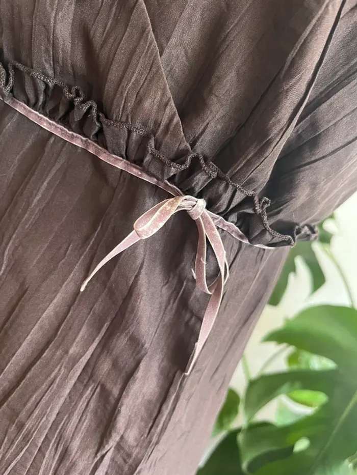 Robe longue et chic sans manches taille 46 mariage cérémonie fête - photo numéro 6