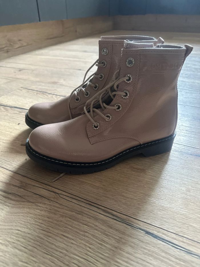 Bottines en cuire vernis - photo numéro 4