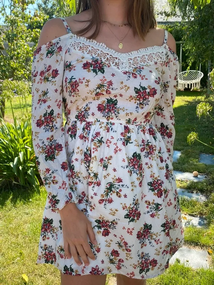 Robe fleurie superdry