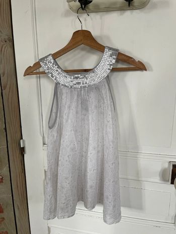 Tunique in extenso, 12 ans, sequin