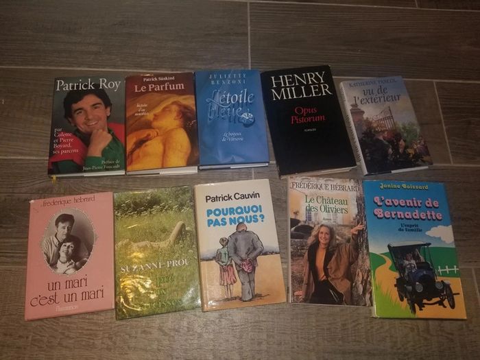 Lot de 10 livres romans katherine Pancol