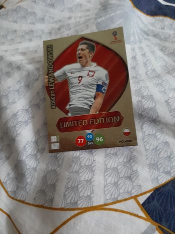 Carte panini russia 2018 édition limitée