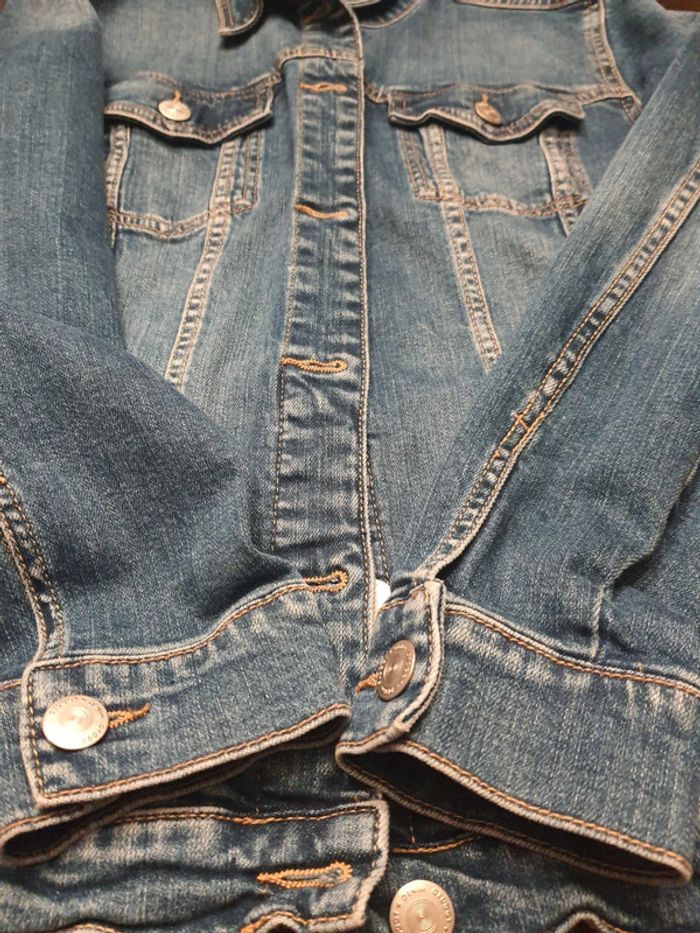 Belle Veste en Jean Groggy JBC taille S - photo numéro 14