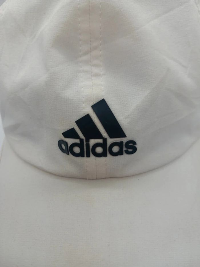 Casquette Vintage Adidas Blanche - photo numéro 5