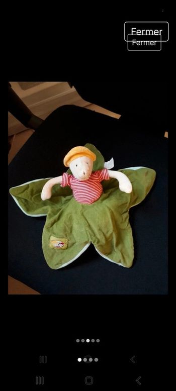 Doudou réversible Balthazar
Valentine Moulin roty