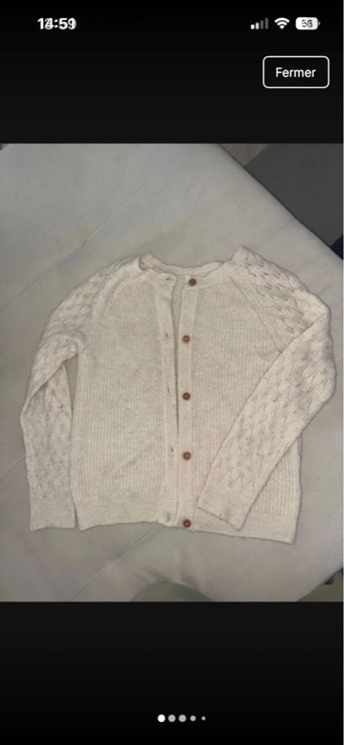 Gilet fantaisie  fille - photo numéro 3