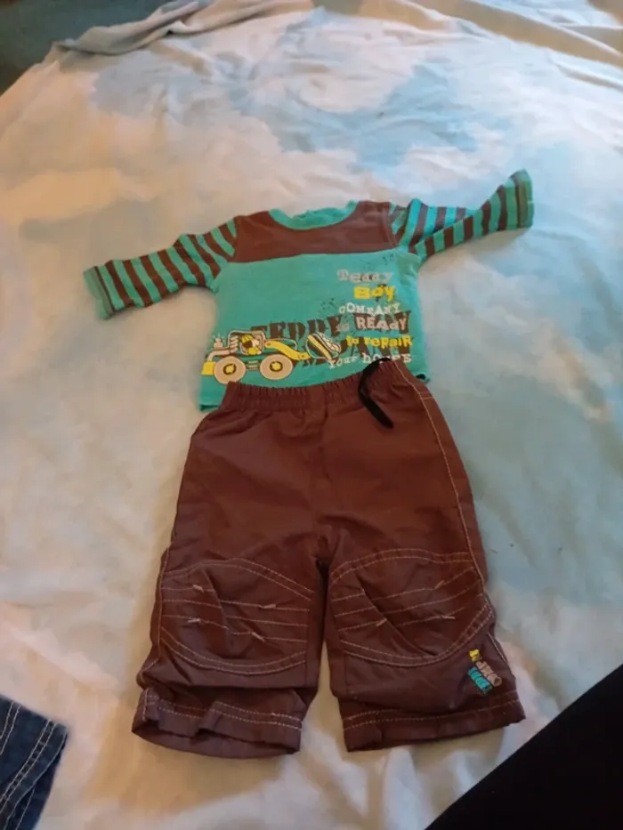 Ensemble garçon 3 mois