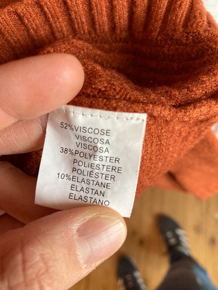 Pull col roulé taille 38/40 - photo numéro 3