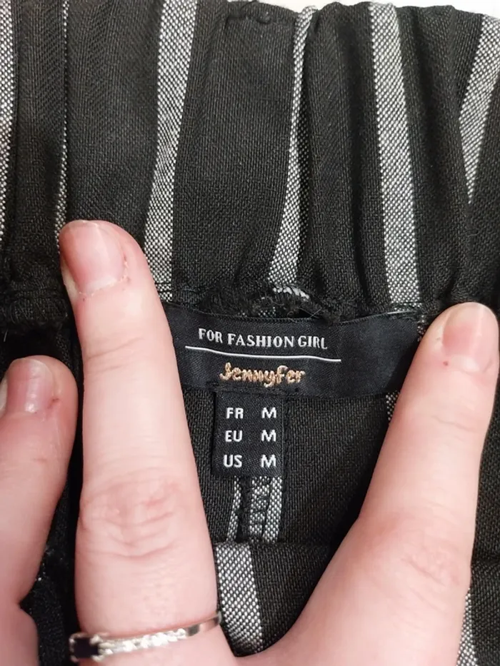 pantalon a rayure - photo numéro 4