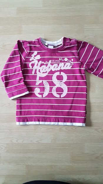 T shirt habana 9/12 mois