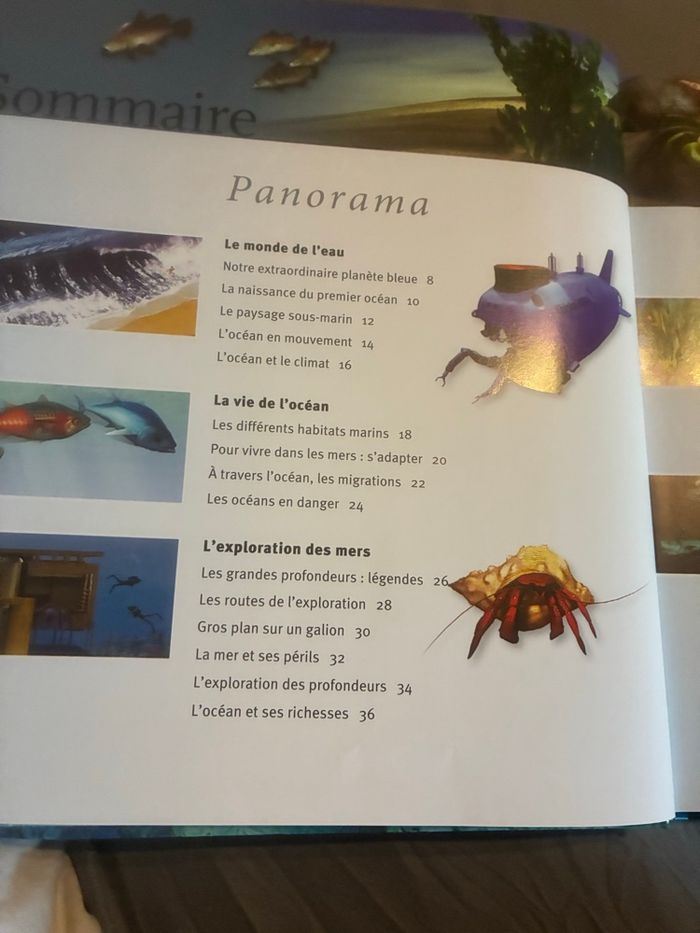 Livre Les océans 🌊 a la loupe - photo numéro 2