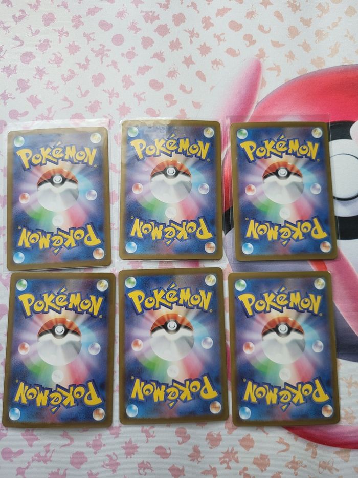 Lot de 6 cartes Pokémon sv8a terastal festival ex - photo numéro 2