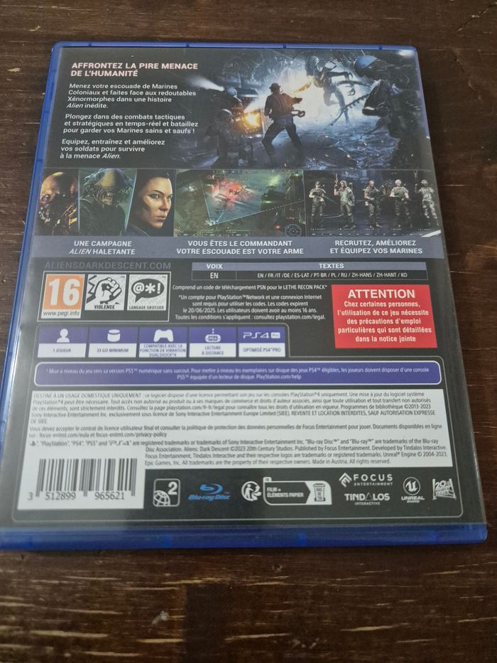 aliens dark descent  ps4 - photo numéro 2