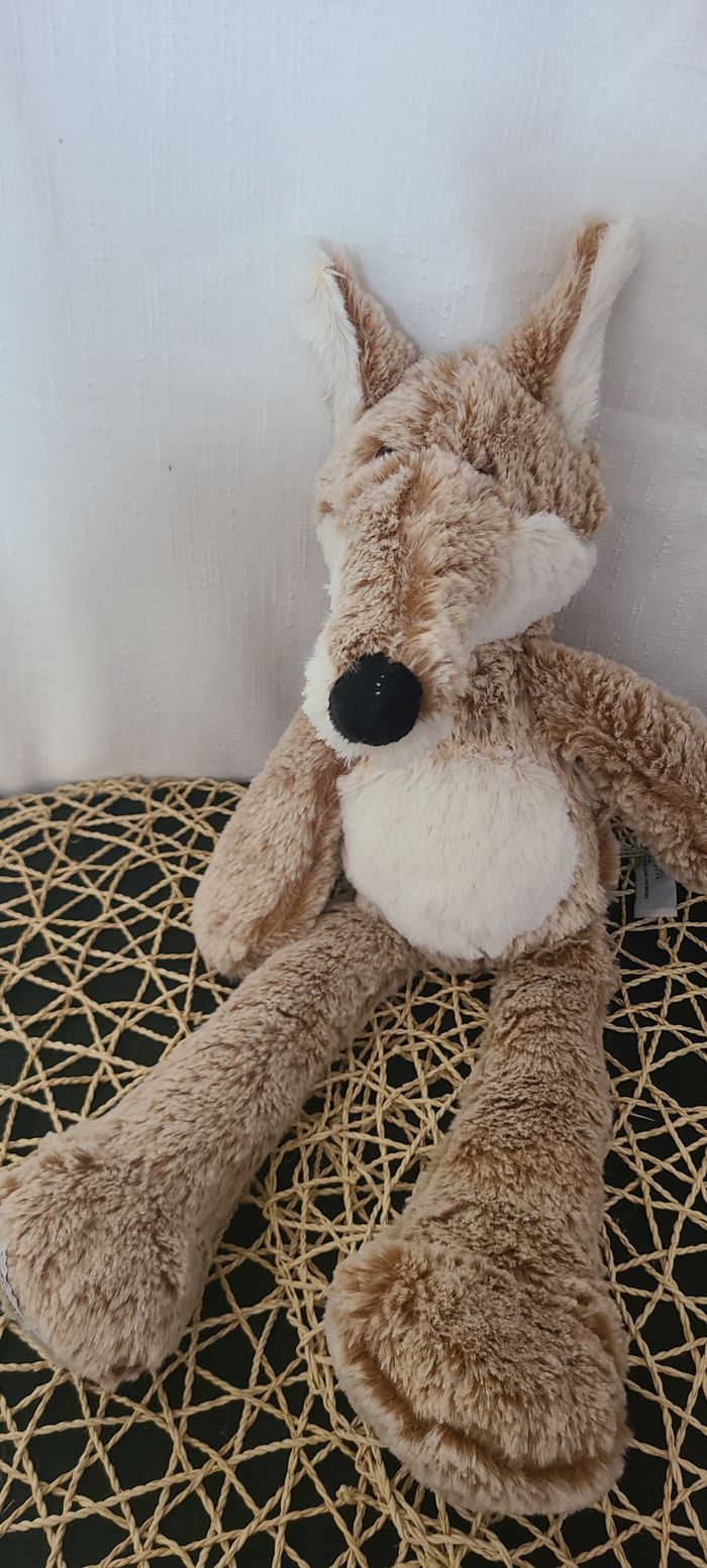 PELUCHE RENARD ROUX NOMME CONNY 46 CM