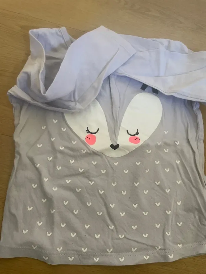 Tee shirt manches longues fille 3 ans - photo numéro 2