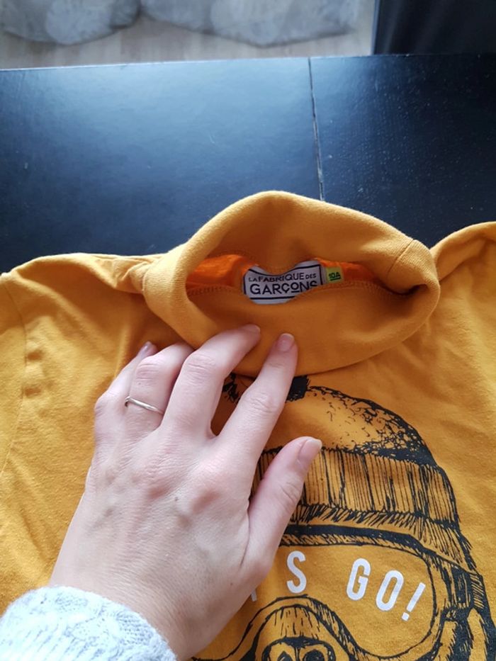 Tshirt col rouler - photo numéro 2