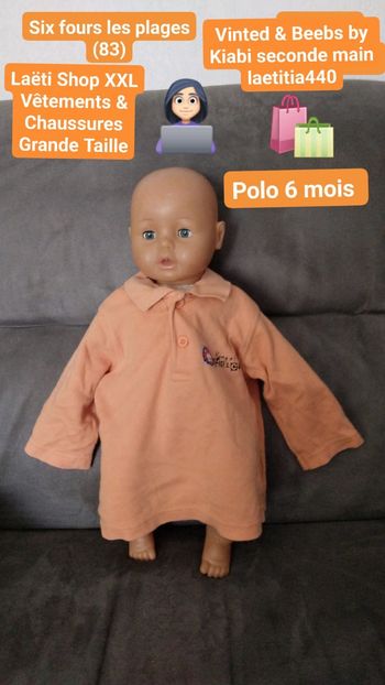Polo 6 mois garçon