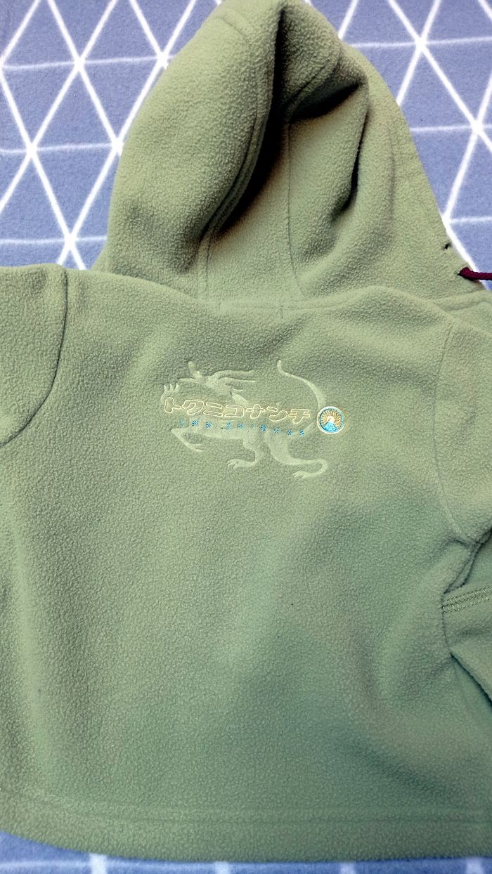 🦁Lot 3 vestes zippées, 6 mois - photo numéro 6