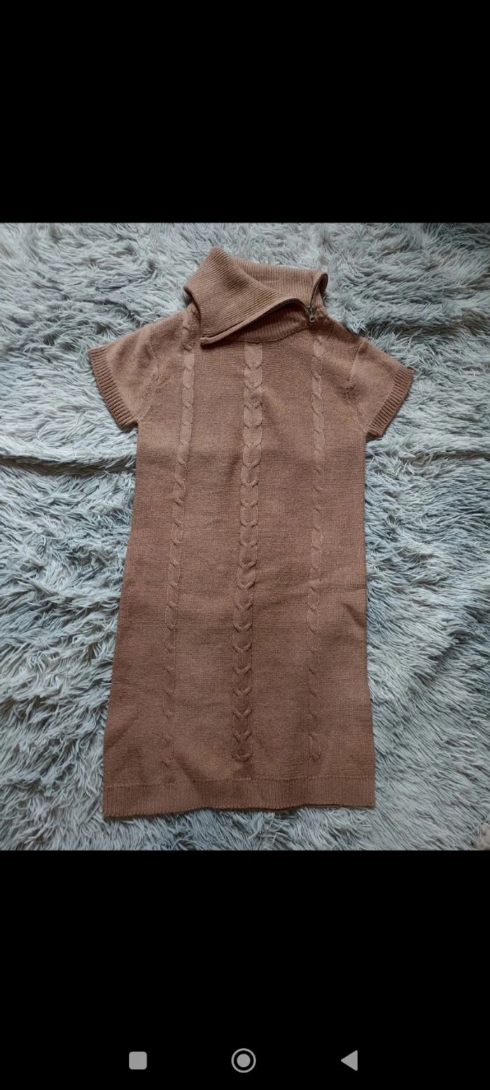 Robe pull manches courtes femme taille S/36 Women Only neuve sans étiquette