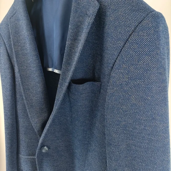 Veste bleue de costume - tailleur homme bleu foncé Di Lorenzo A463 - photo numéro 3