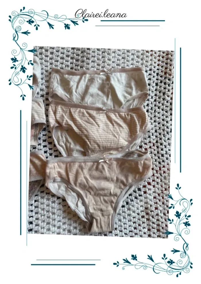 🛑 lot de 6 culottes bébé/enfant fille🛑 - photo numéro 3