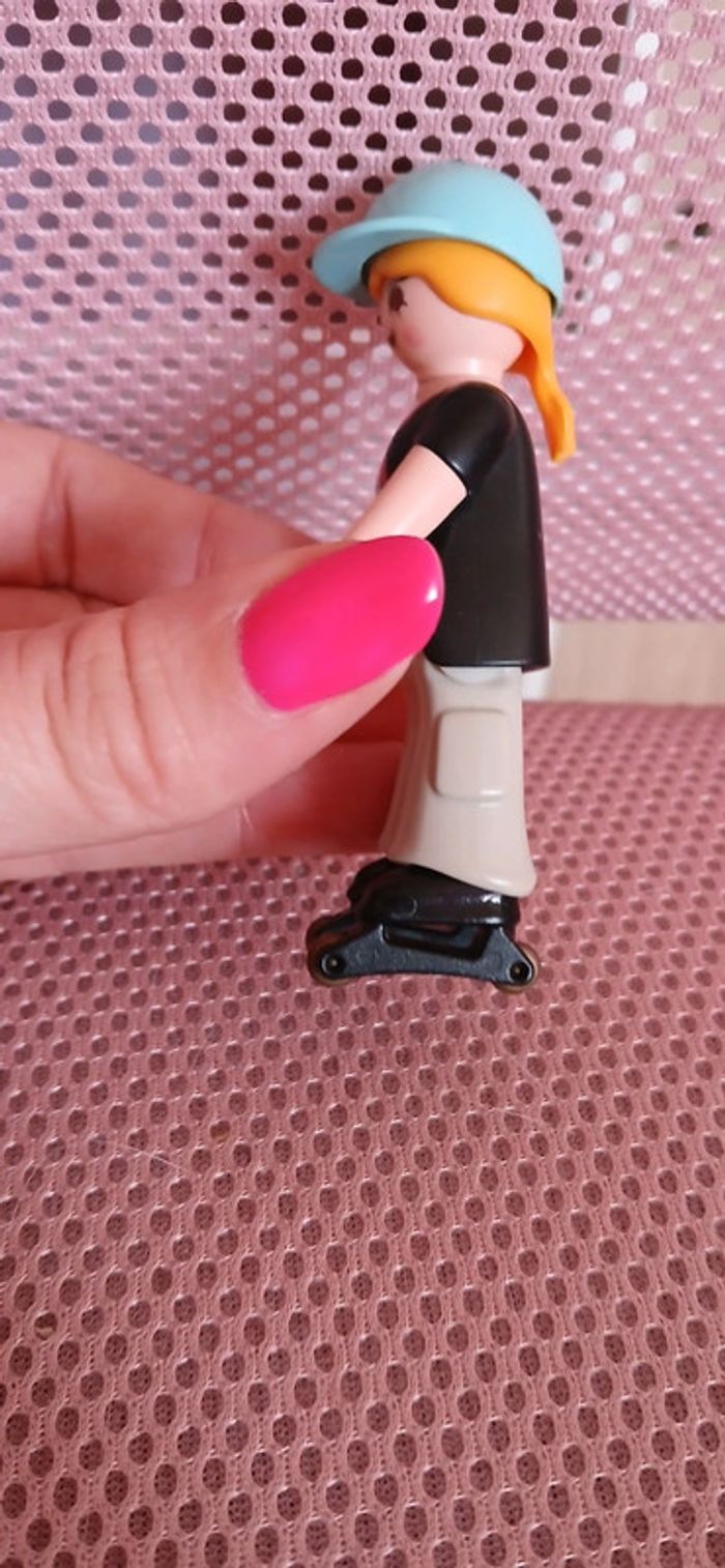 Playmobil fille rollers - photo numéro 2