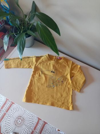 T-shirt longues manches garçon 18 mois