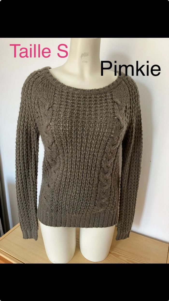 Pull kaki femme taille S Pimkie