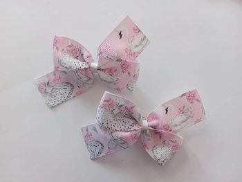 lot de 2 barrettes cygne danseuse ballerines 8cm