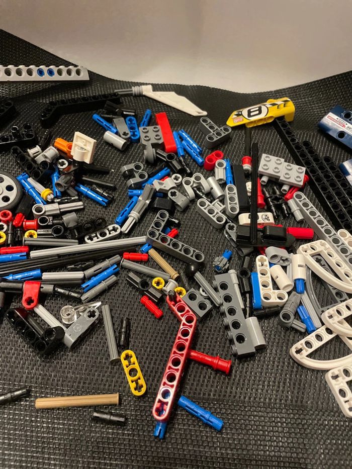 Lego Technic lot vrac clips fixations barres connecteurs officiel pièces détachées - photo numéro 4