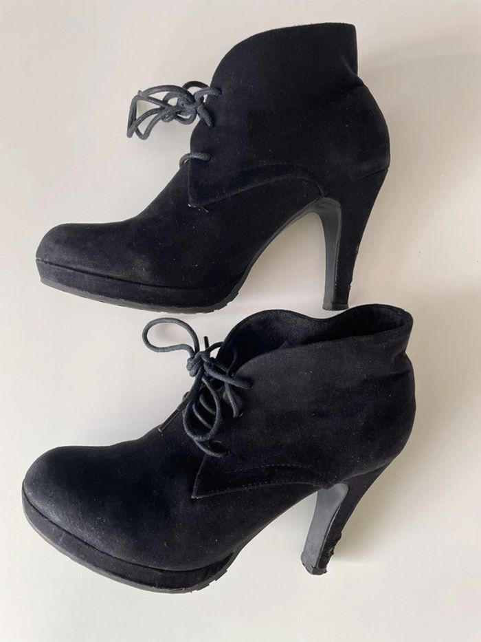 Bottine noir femme - photo numéro 6