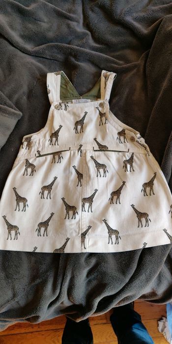 Robe girafe 12 mois natalys