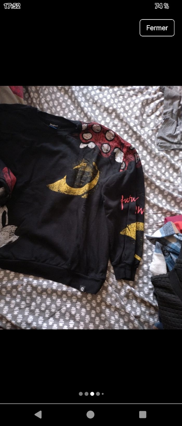 Sweat Desigual Disney - photo numéro 3