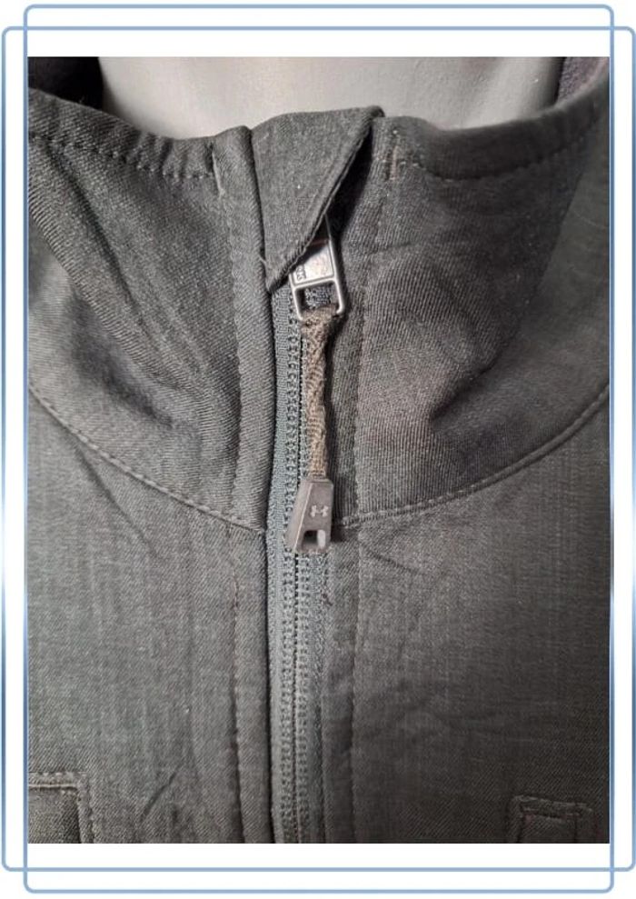 Veste vintage mi saison under amour homme noir - taille XL - 3D (342) - photo numéro 6