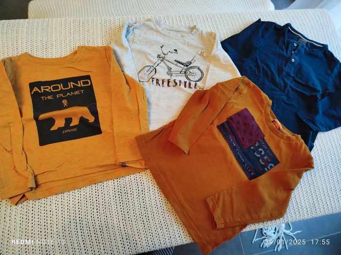 Lot de 4 tee-shirt ML 3 ans