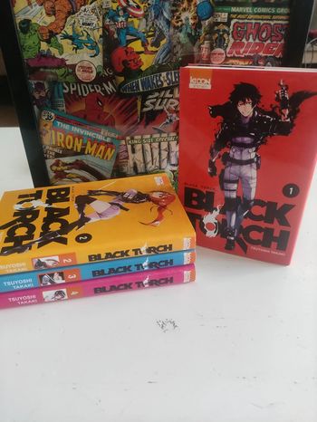 Lot manga Black Torch tome 1 à 4