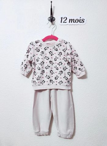 Pyjama 2 pièces bébé fille taille 12 mois