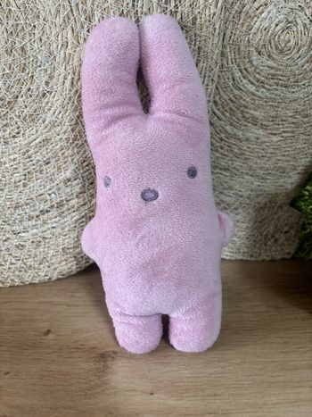 Doudou lapin rose zeeman