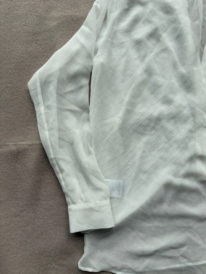 Chemise femme transparente blanche Sandro taille 1 en parfait état - photo numéro 14