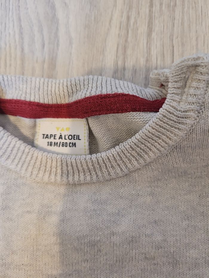 Lot de 2 pulls taille 18 mois - photo numéro 3