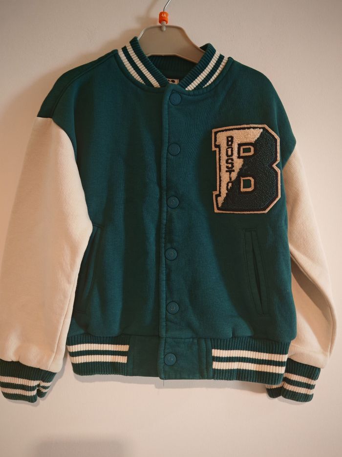 Veste Teddy garçon, taille 6 ans, Tape à l'oeil