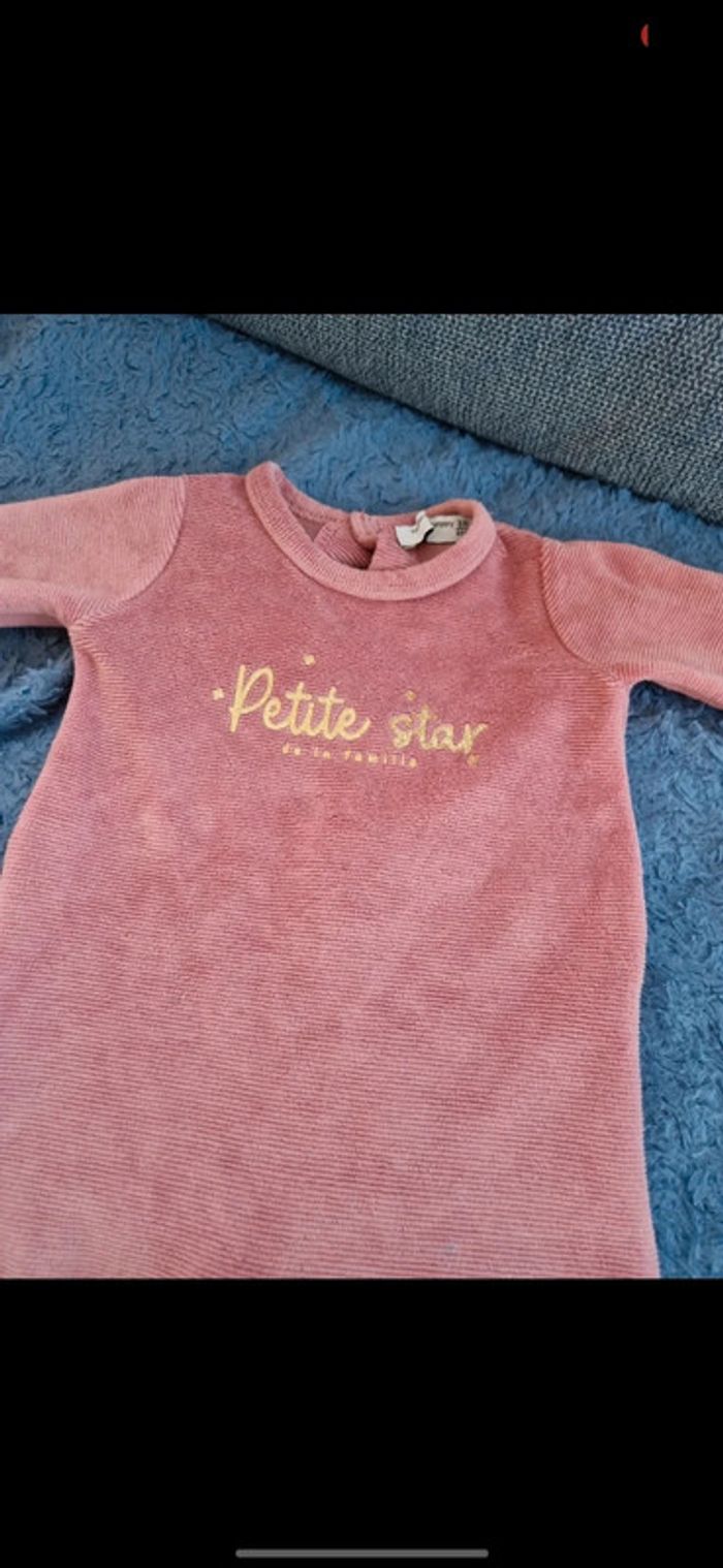 Lot 2 pyjama 3 mois - photo numéro 2