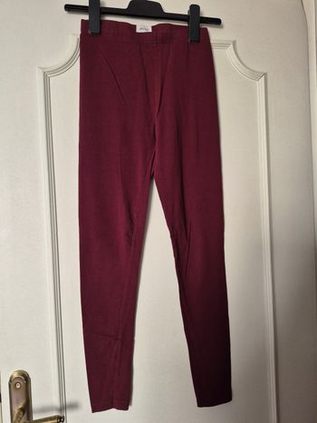 Legging bordeau taille S Ardene