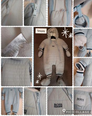 Combinaison pilote moufles et chaussons amovible neuf