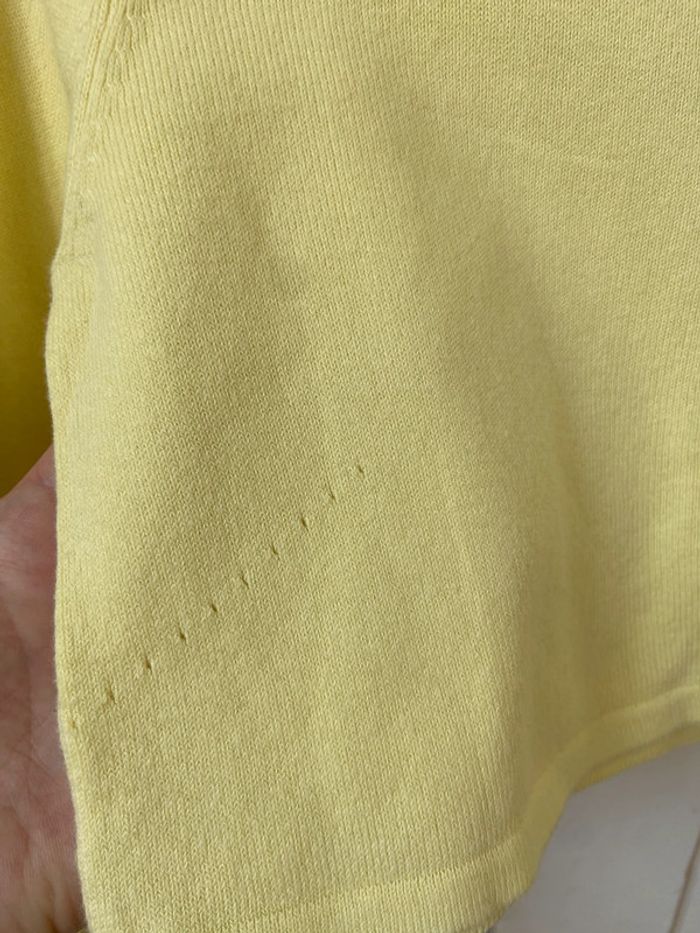 Boléro Okaïdi neuf jaune taille 12 ans - photo numéro 5