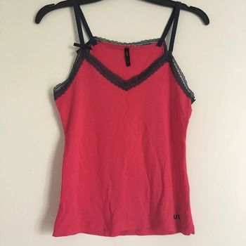 débardeur rose et gris undiz