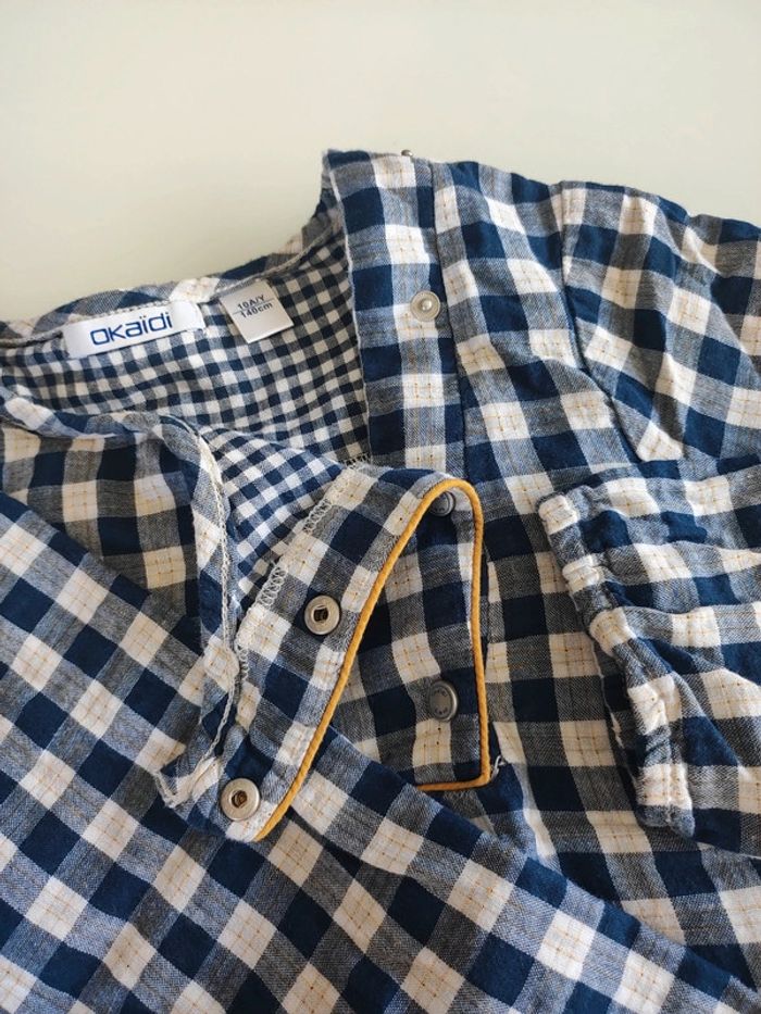 Blouse a carreaux - photo numéro 4