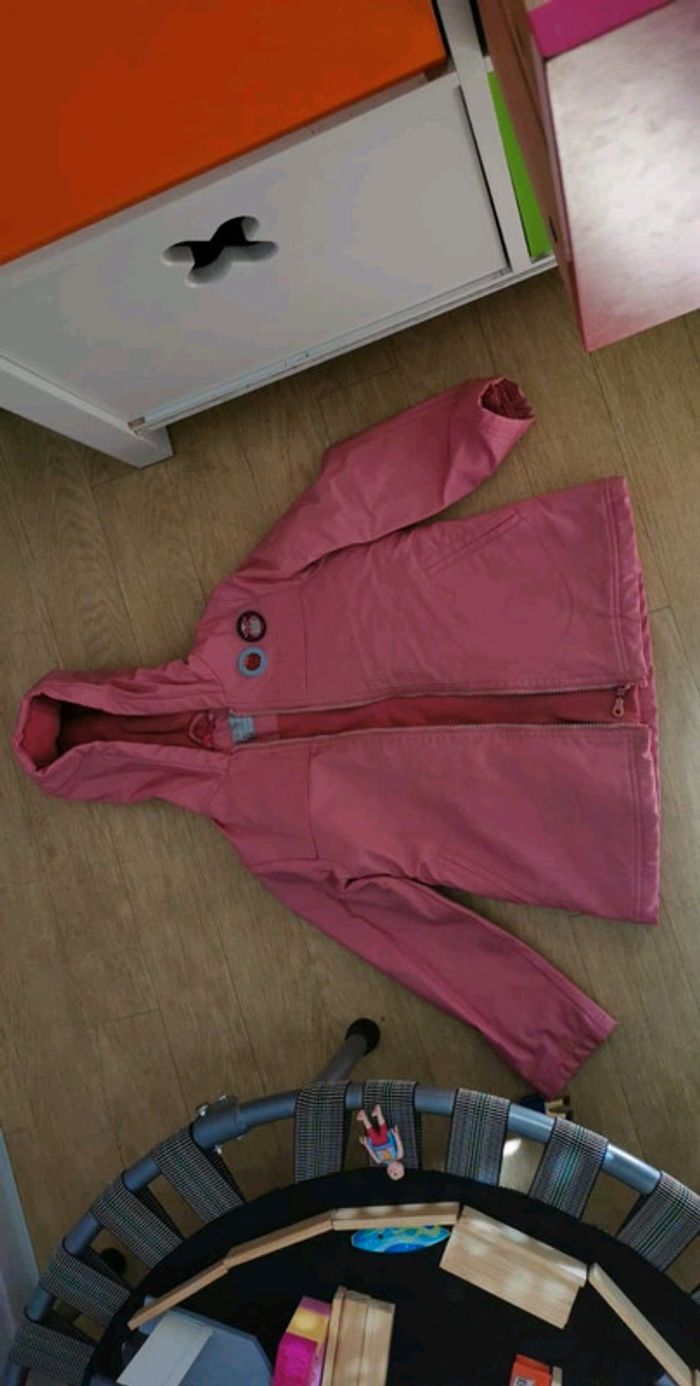 Manteau imperméable fourré