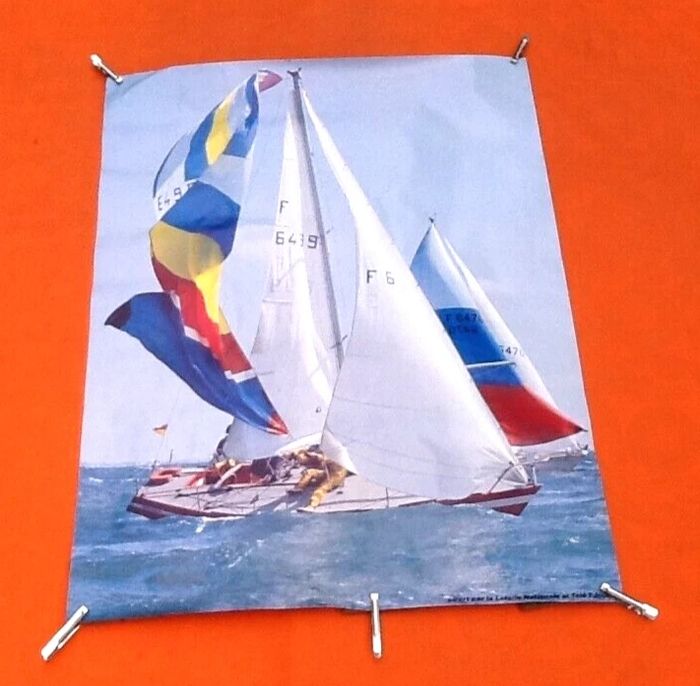 Années 1980 Affiche Nautisme Régate de Voiliers Offert par la Loterie Nationale et Télé 7 jours - photo numéro 10