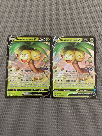 Lot Carte Pokémon Noadkoko d'Alola V SWSH225 Promo FR